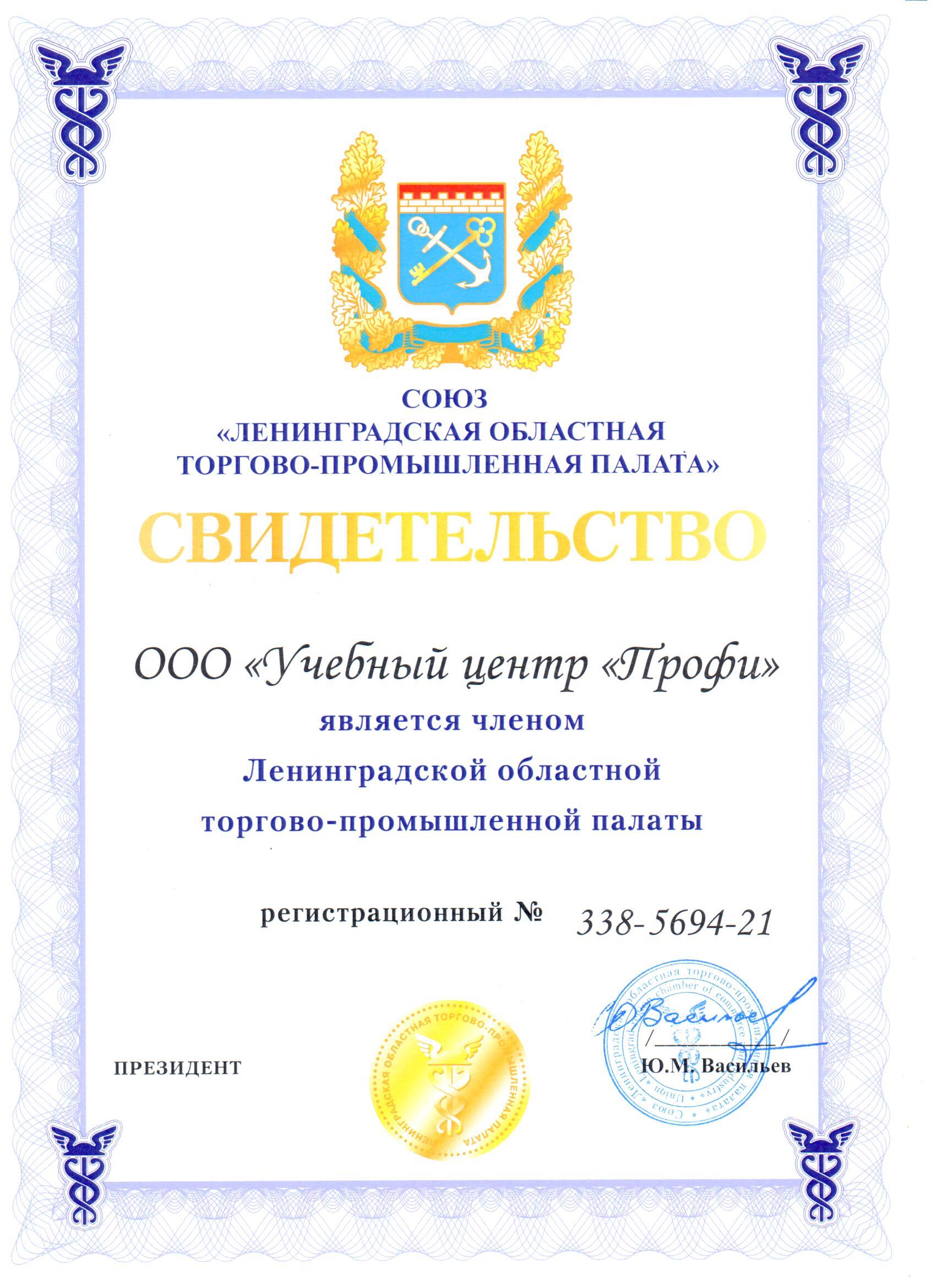 Лицензия на образовательную деятельность — общий вид